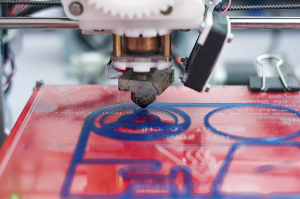 3d printing design with machine