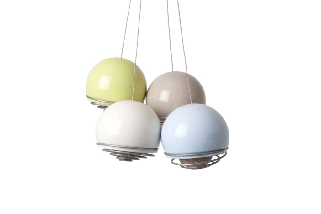Green&Blue Birdfeeders
